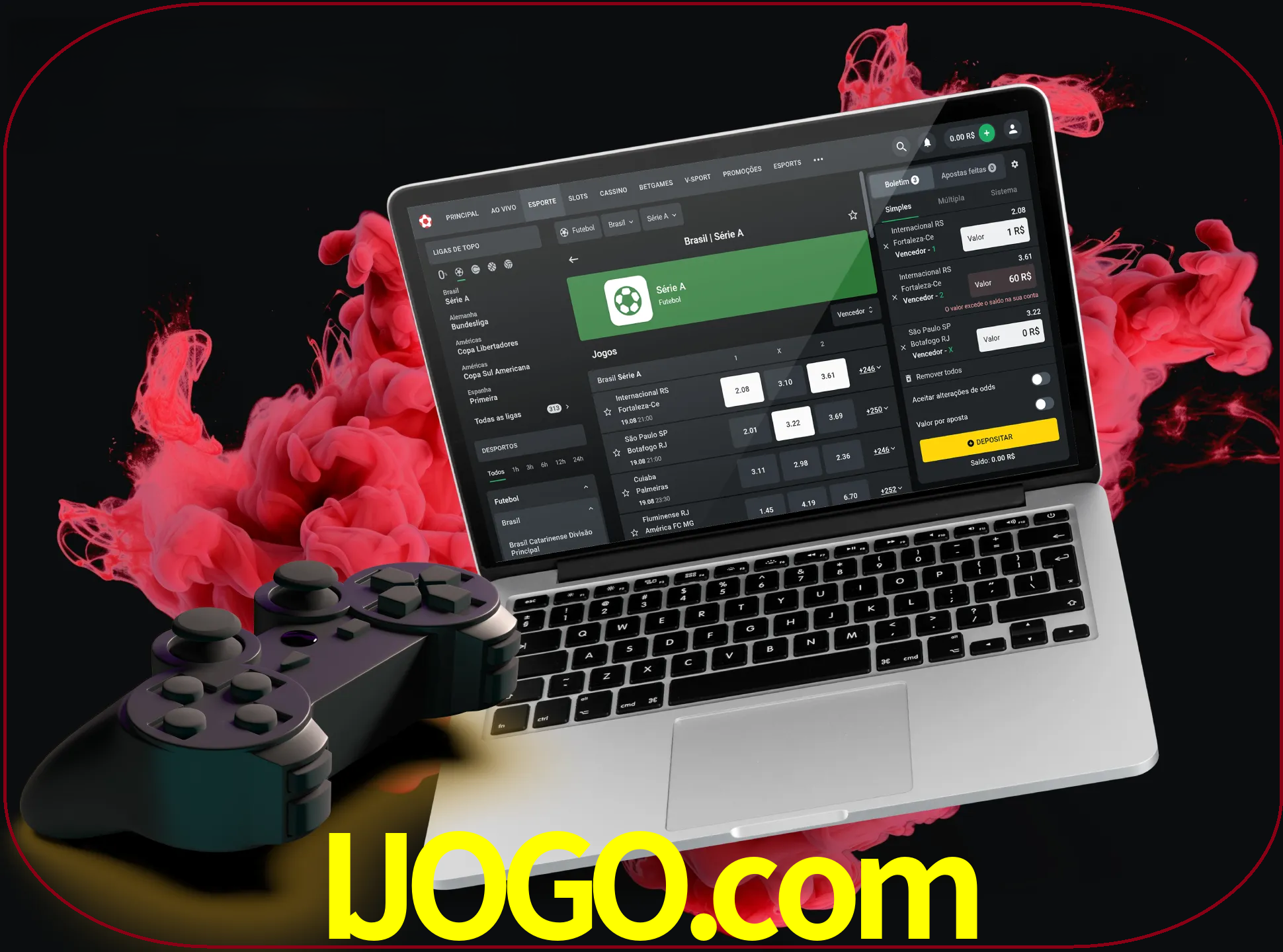Visite a secção especial de jogos de vídeo em ijogo para descobrir em que jogos pode apostar e ganhar muito dinheiro.