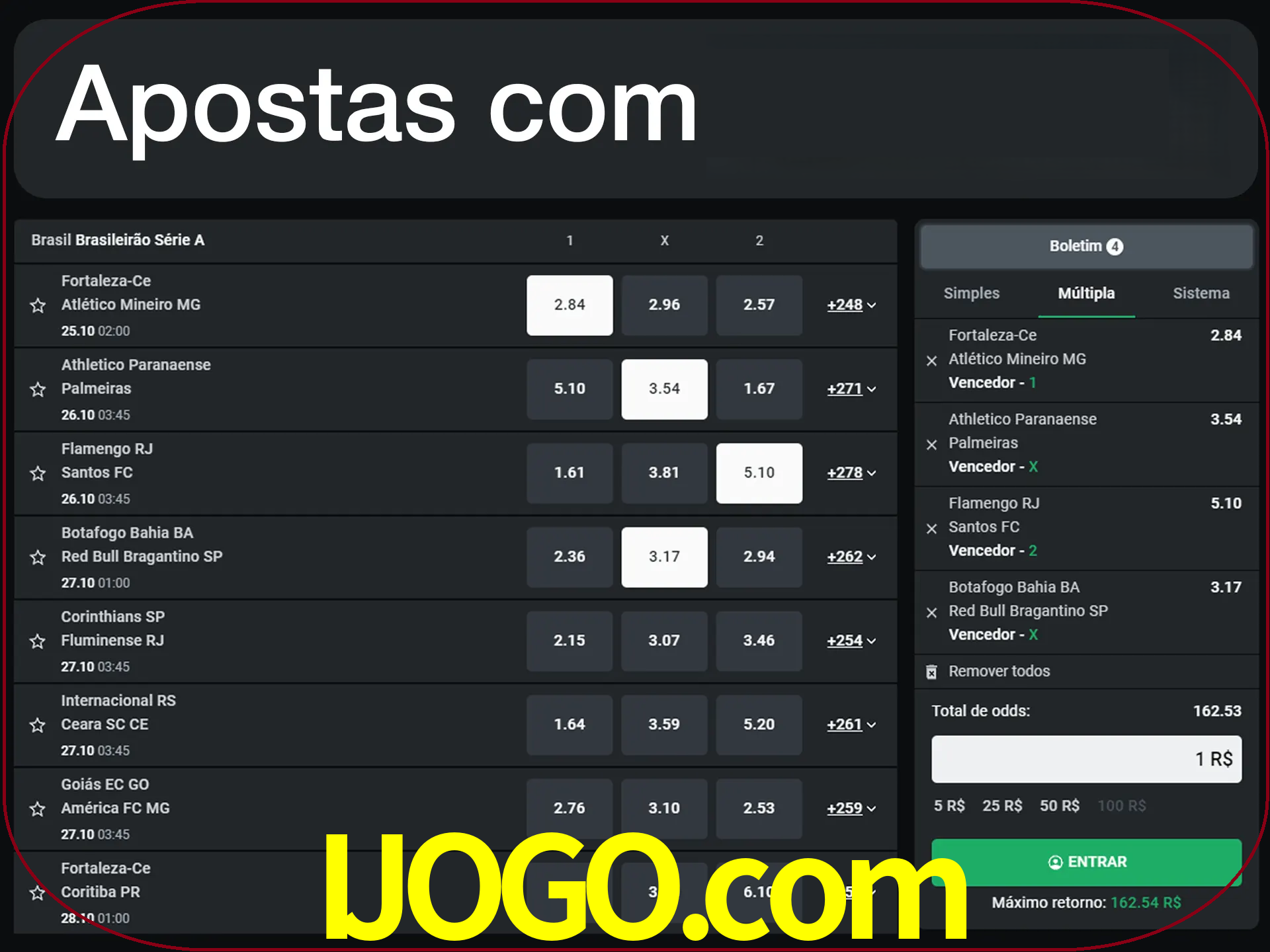 Aposte em vários diciplines com LeonBet.