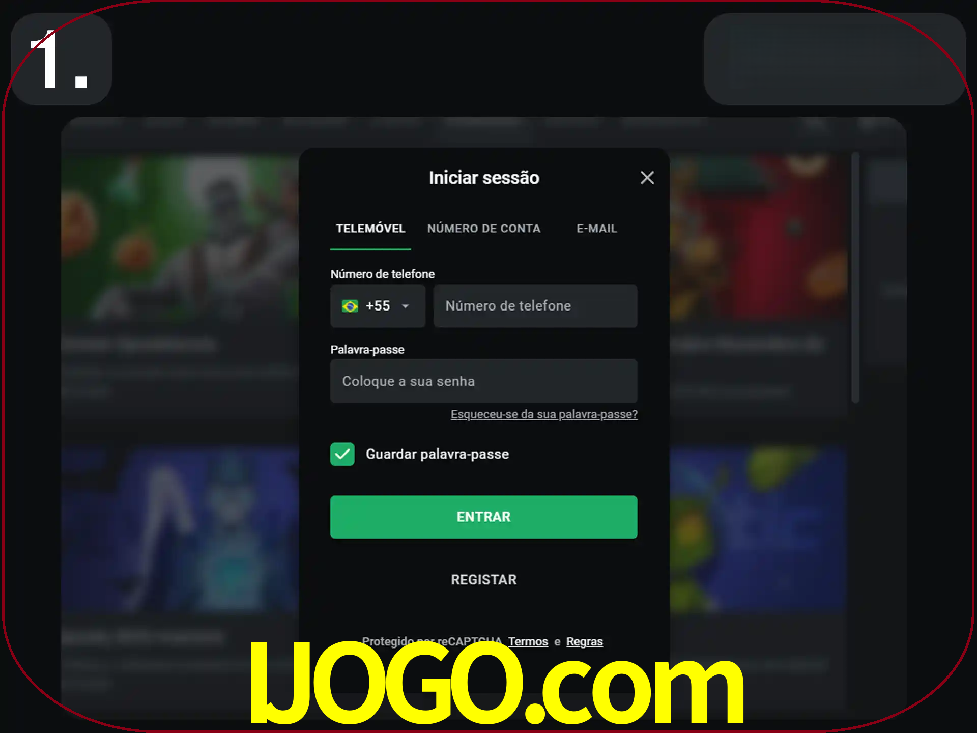 Acesse o site.